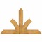 Ekena Millwork Richland Rough Sawn Timber Gable Bracket, Western Red Cedar, 60"W x 38"H x 4"D x 6"F, 15/12 Pitch GBW060X38X0406RIC00RWR - alternate 1